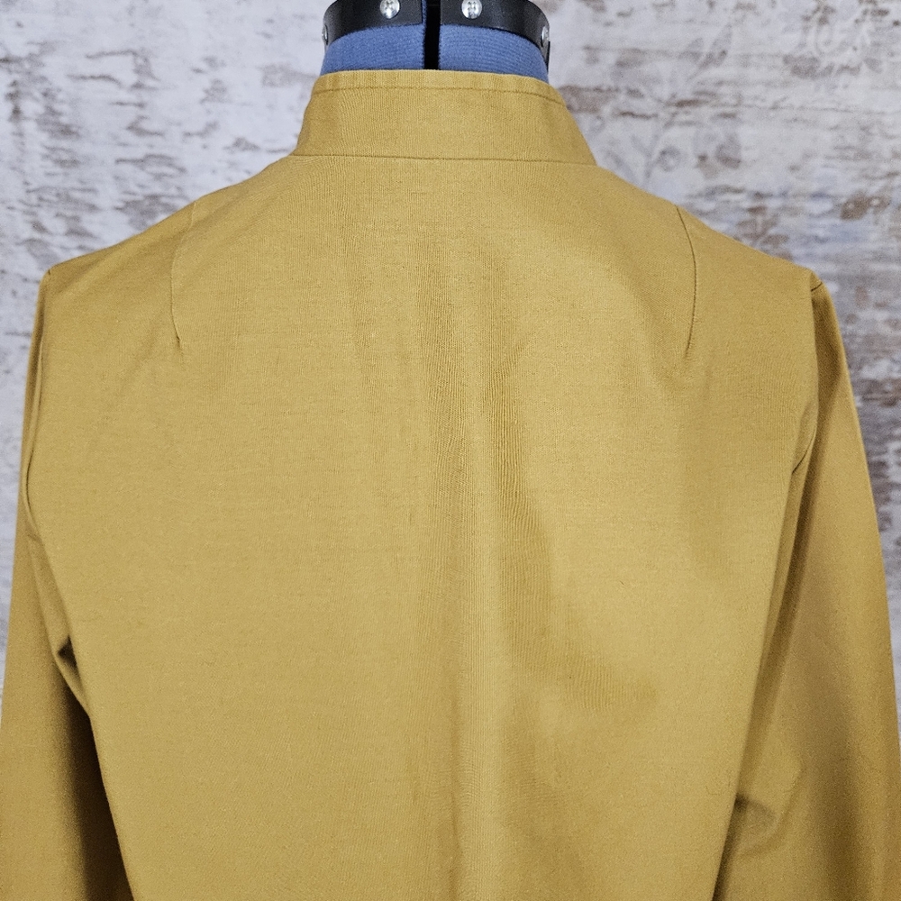 Vintage 1960s Womens M Car Club Jacket Cafe Racer Biker Rockabilly Greaser 60s - Picture 8 of 10